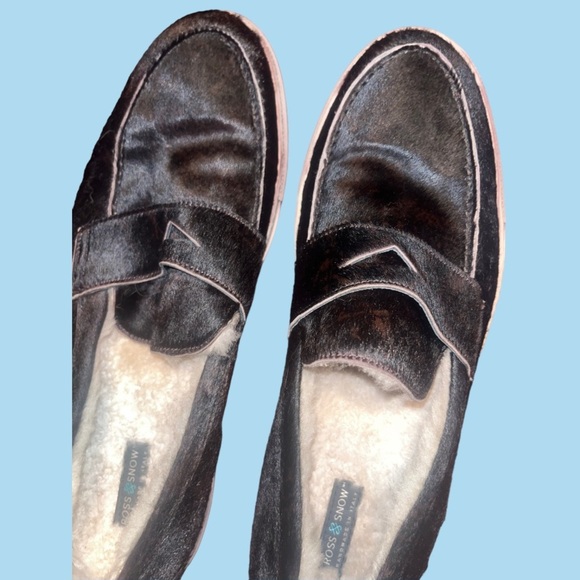 Ross and Snow Matteo Penny Loafer Calf Hair Size 13 - Picture 8 of 15